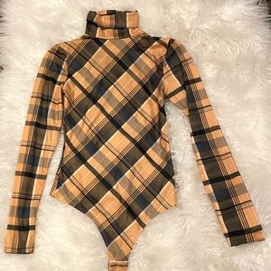 Yellow Stripe Bodysuit